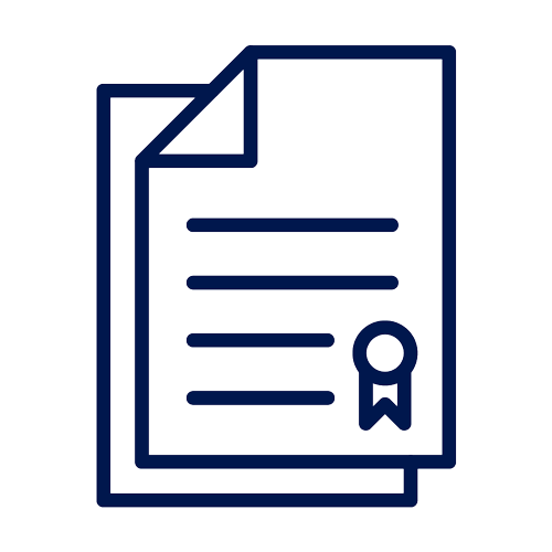 icon of a driver's trade ticket